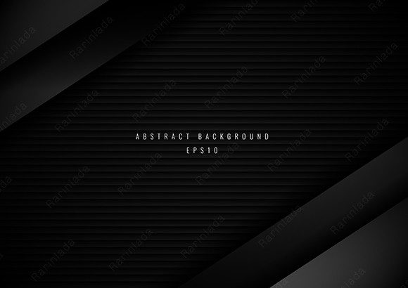 3D Black Metallic Geometric Background: A Strategic Design Choice for Modern Professionals
