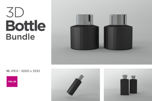 3D Bottle Mockup Bundle Vol-26: A Comprehensive Evaluation