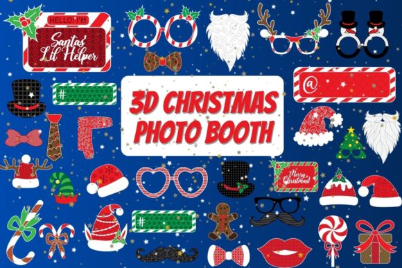 3D Christmas Photo SVG Bundle: A Creative and Practical Choice for Holiday Projects