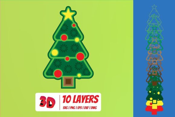 3D Christmas Tree 5 SVG Cut File: A Practical Tool for Creative Workflows