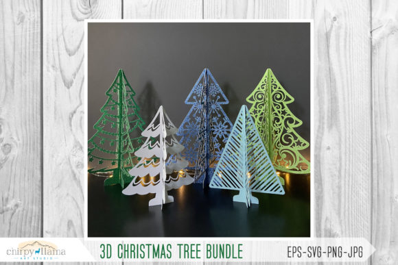 3D Christmas Tree Bundle: Festive Fun for All
