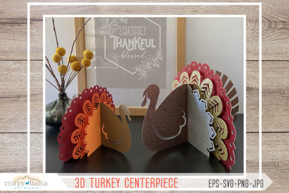3D Turkey Centerpiece: A Unique Decor Idea