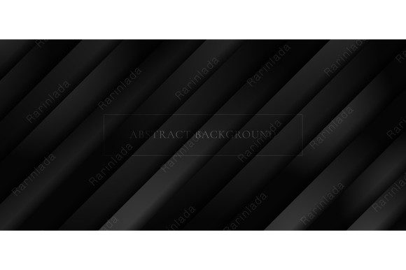 Abstract 3D Black Stripe Layer Pattern: A Modern Design Solution