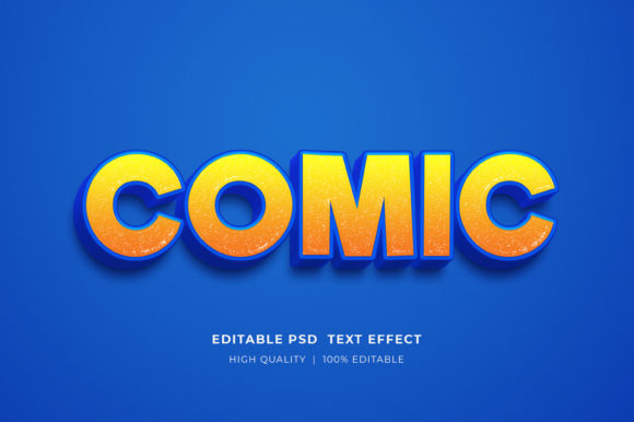 Comic 3D Editable Style Text Effect: A Versatile Tool for Creative Expression