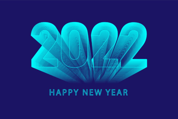 Happy New Year 2022 3D Typography: A Creative Way to Celebrate
