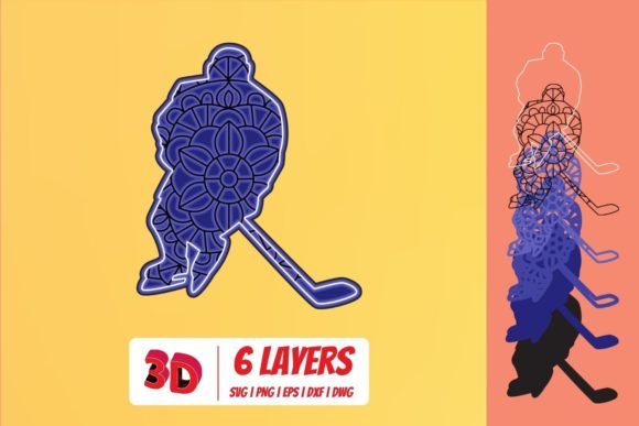 Hockey Player 3D Layered SVG Cut File: A Practical Guide for Creators and Hobbyists