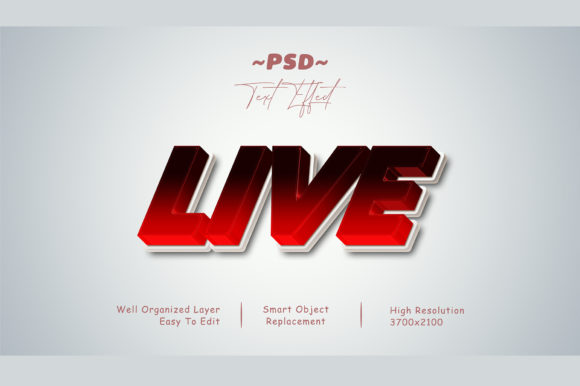 Live News Style 3D Text Effect for Dynamic Visual Communication