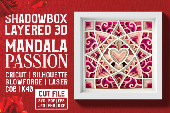 Mandala Passion 3D Layered: A Creative Journey for Mind and Soul