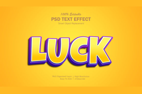 Mastering the Luck Editable PSD 3D Text Effect for Dynamic Design