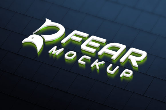 Neon Light 3D Sign Logo Mockup Psd: A Creative Tool for Designers