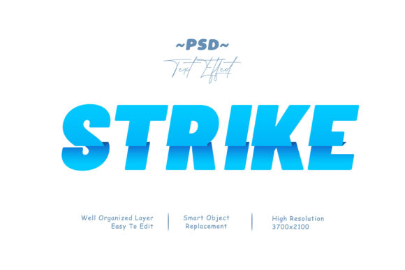 Paper Folded Style 3D Text Effect