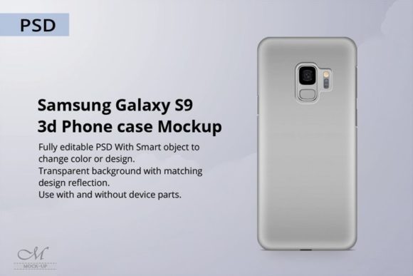 Samsung Galaxy S9 3D Phone Case Mockup: A Strategic Tool for Visual Planning and Branding