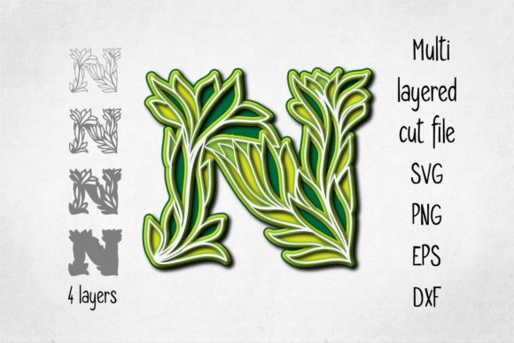 The Art and Craft of the 3D Layered Alphabet Letter N: A Complete Guide