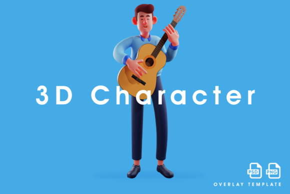 Workman Cartoon Design Playing Guitar: A Unique Blend of Creativity and Functionality
